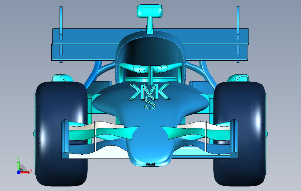 0_F1赛车MSKK 正面视图
