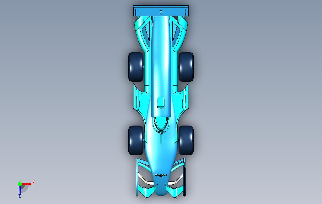 0_F1赛车MSKK 俯视图
