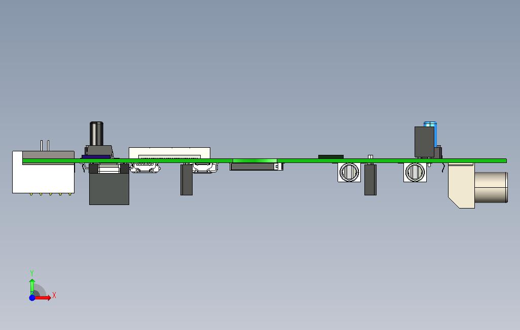 0_STM32F769i发现板 正面视图