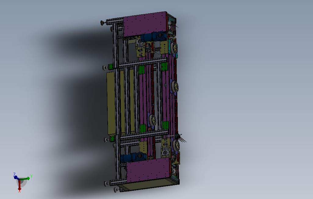 0_双层倍速链流水线(超详细的设计3D模型工程图)