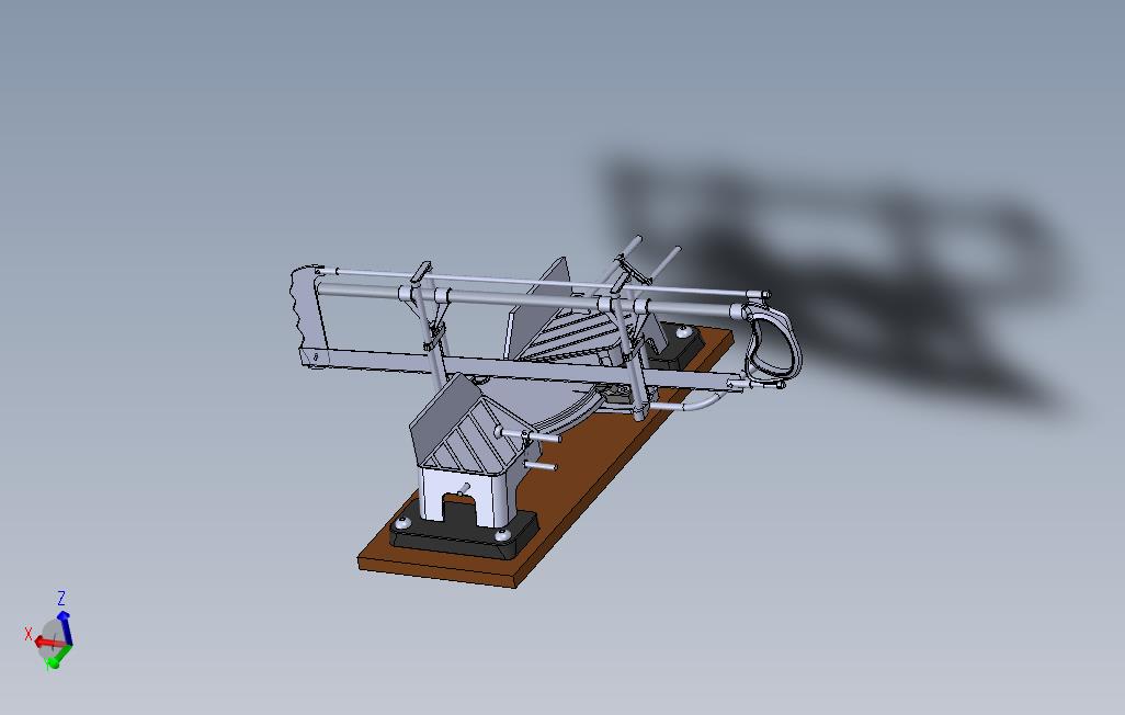 0_手工木工切割机3D数模图纸Solidworks设计