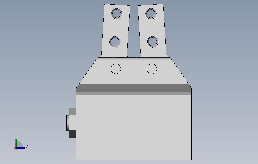 SolidWorks简易夹钳图纸