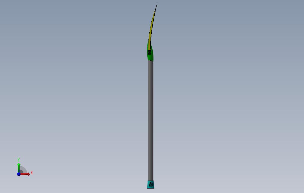 SolidWorks镐模型