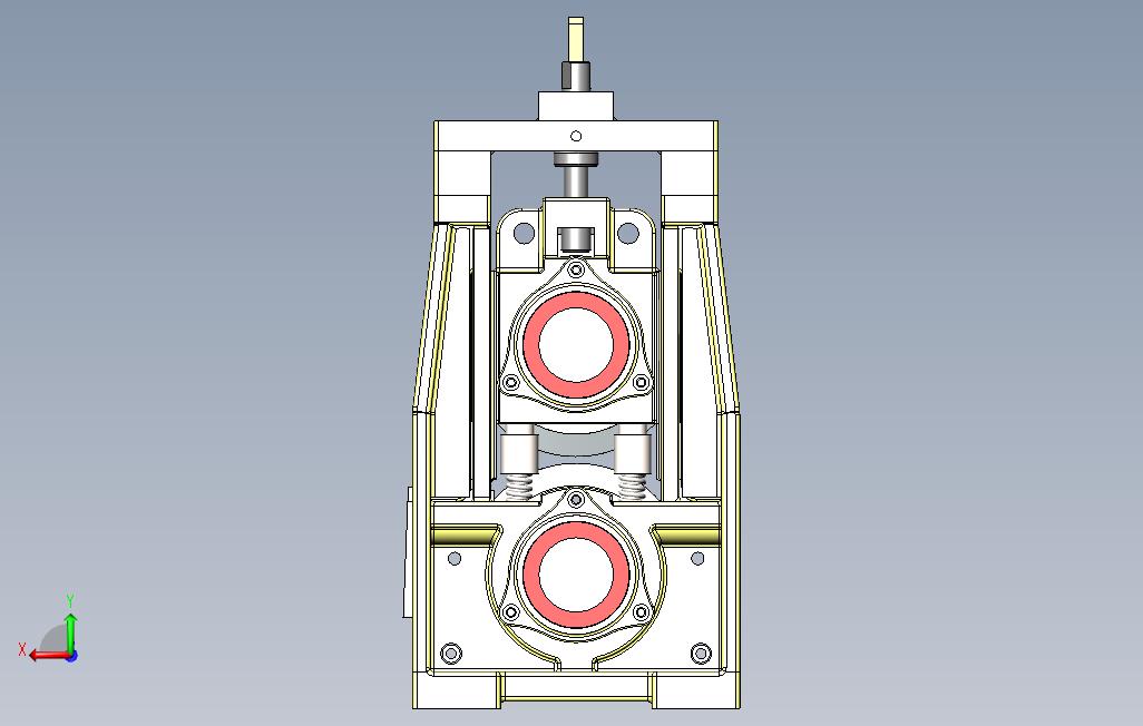 SolidWorks口香糖刀模型
