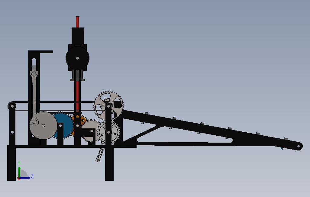 传送带上料冲压和切割机