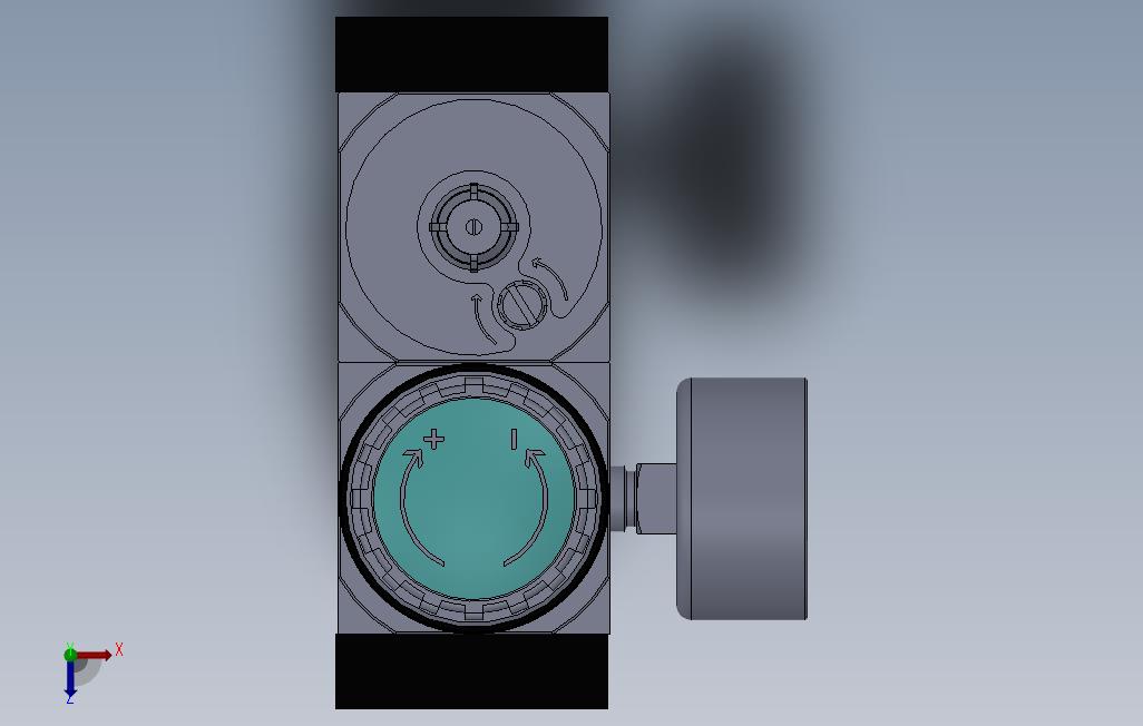 费斯托FRC-1_4-D-5M-MIDI二联体 俯视图