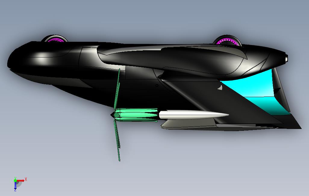 214年美国TF-X飞行汽车概念设计挑战参赛作品-Aircar-Clix