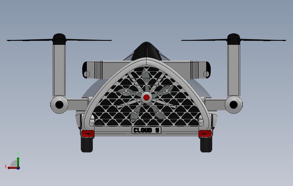 214年美国TF-X飞行汽车概念设计挑战参赛作品cloud-9-1