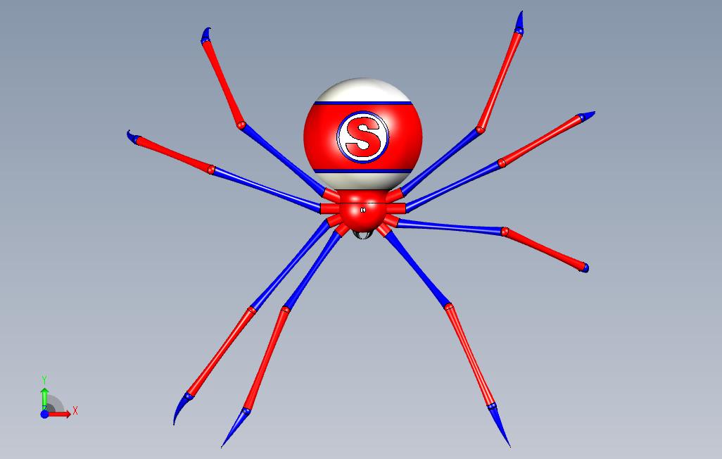 3D蜘蛛