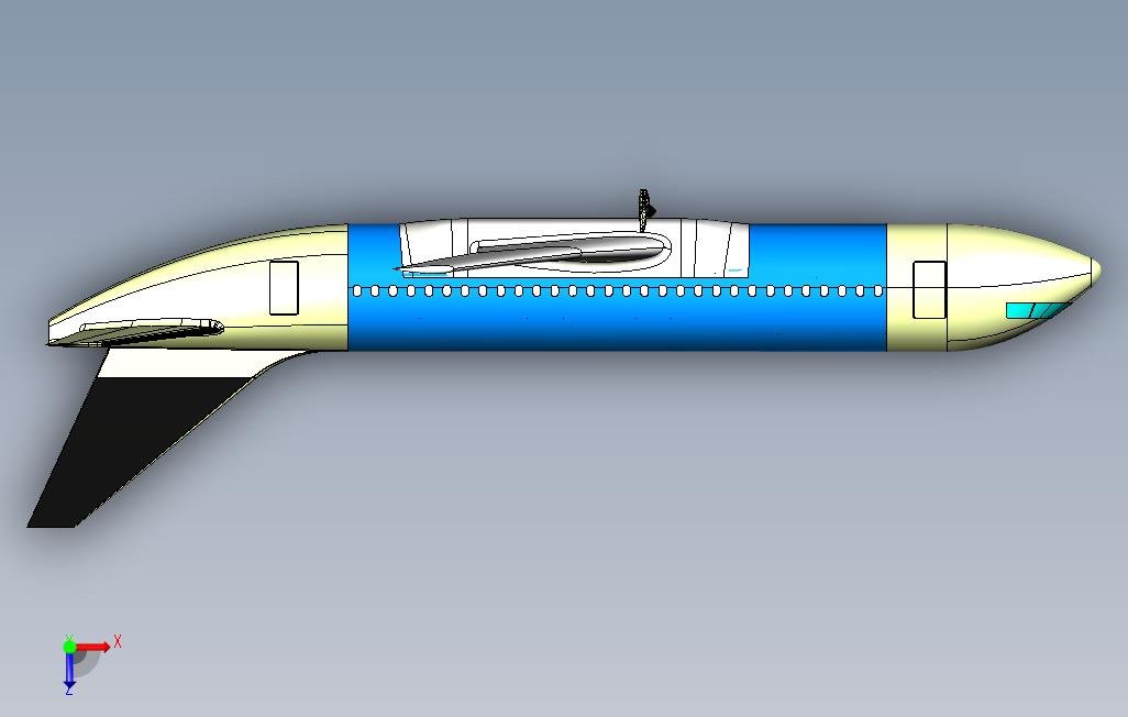 CATIA设计的空客飞机