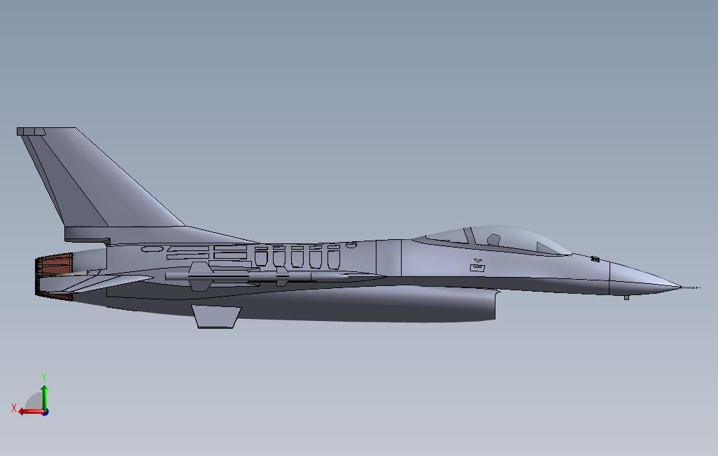 F16 背面视图