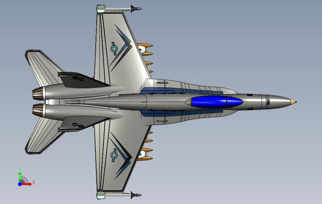 FA-18大黄蜂战斗攻击机