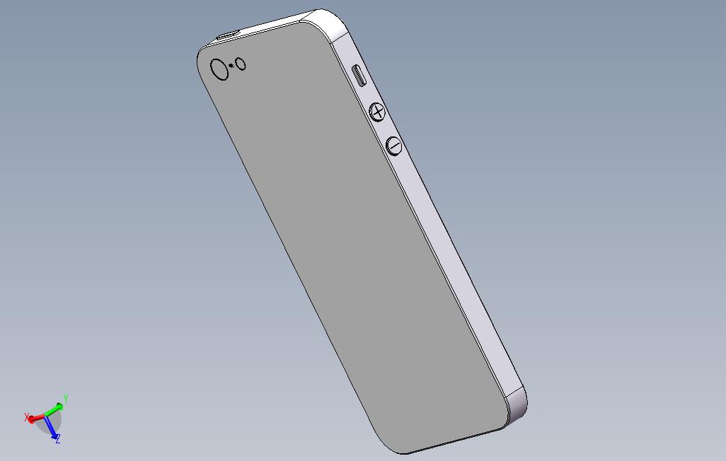 SolidWorksiphone5一比一模型