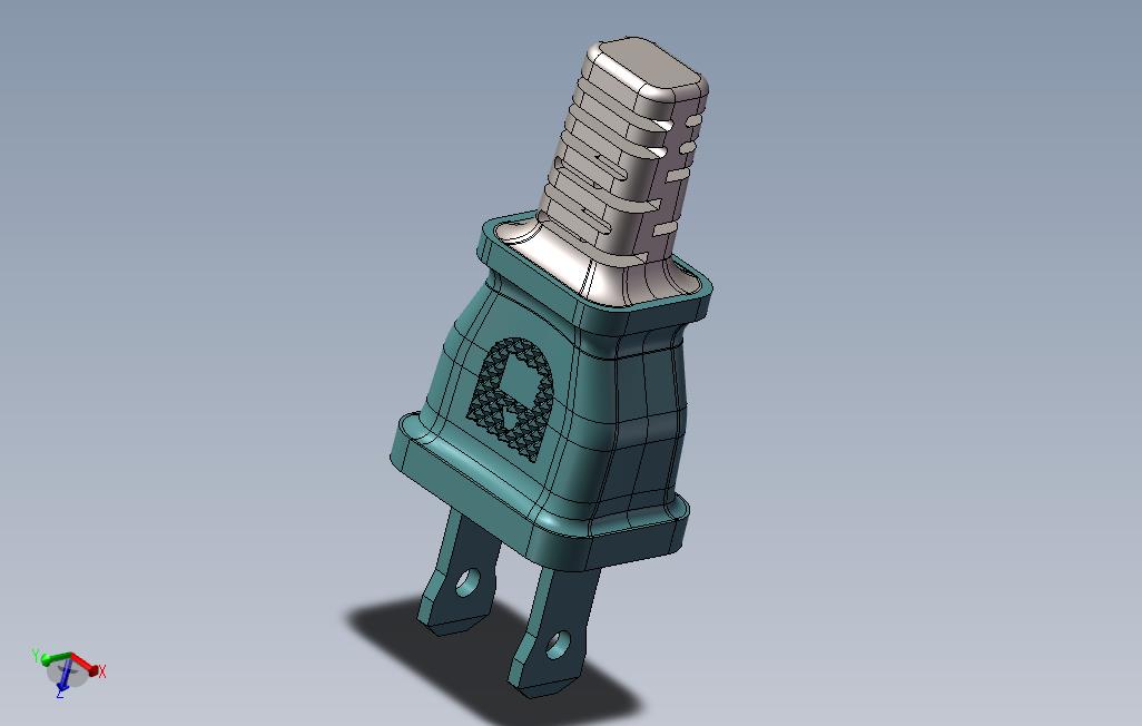 solidworks插头