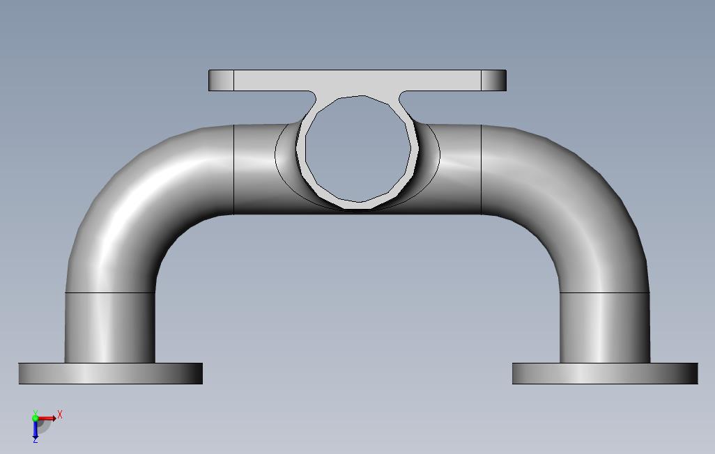 solidworks设计的水管3D模型
