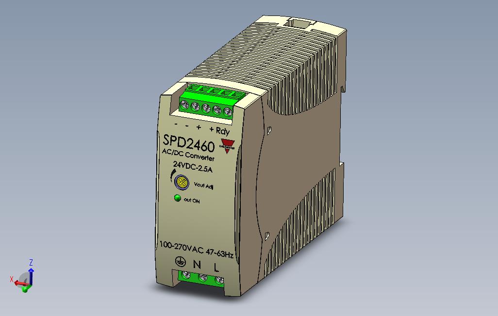SPD机箱_SOLIDWORKS 2007_模型图纸免费下载 – 懒石网