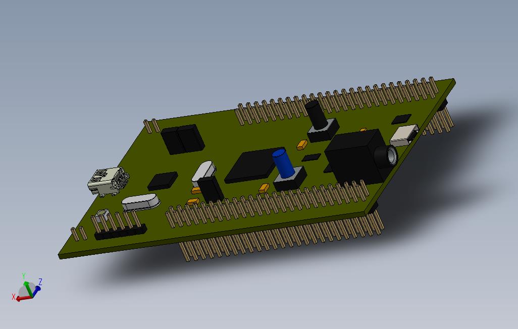 STM32F4电路板