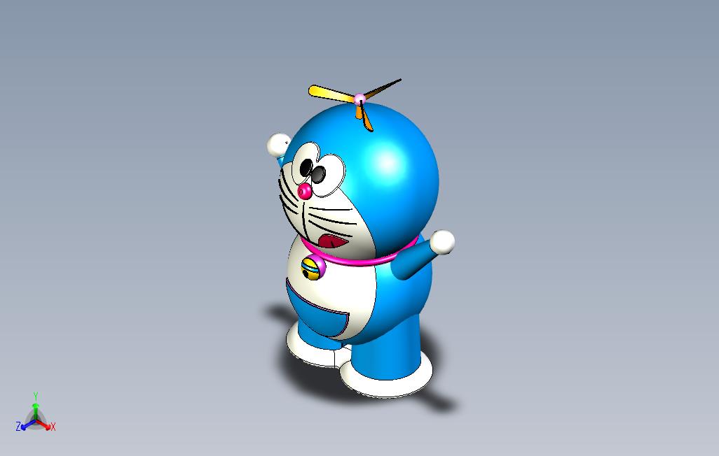 UG机器猫模型