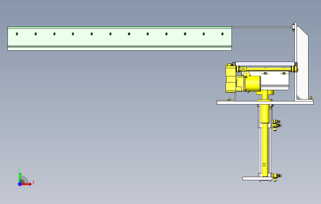 下降机构_SOLIDWORKS 2016_模型图纸免费下载 – 懒石网
