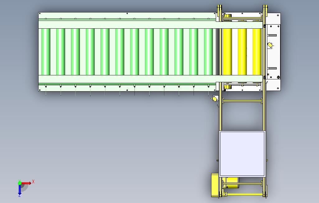 下降机构_SOLIDWORKS 2016_模型图纸免费下载 – 懒石网