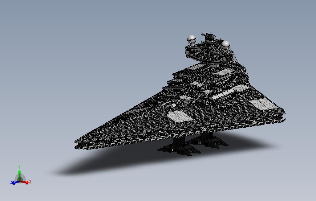 乐高（LEGO1221）SuperStarDestroyer超级星际驱逐舰