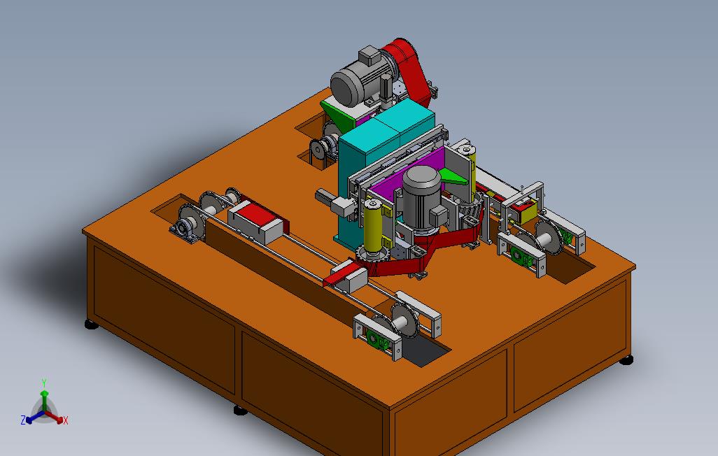 双工位多面打砂机
