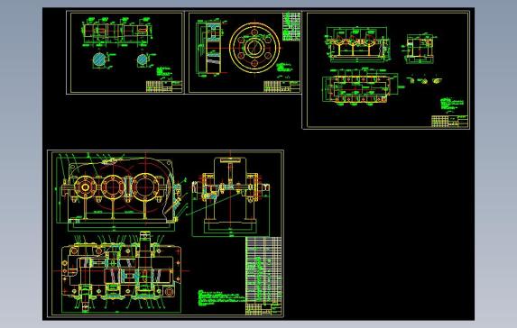 变速箱CAD