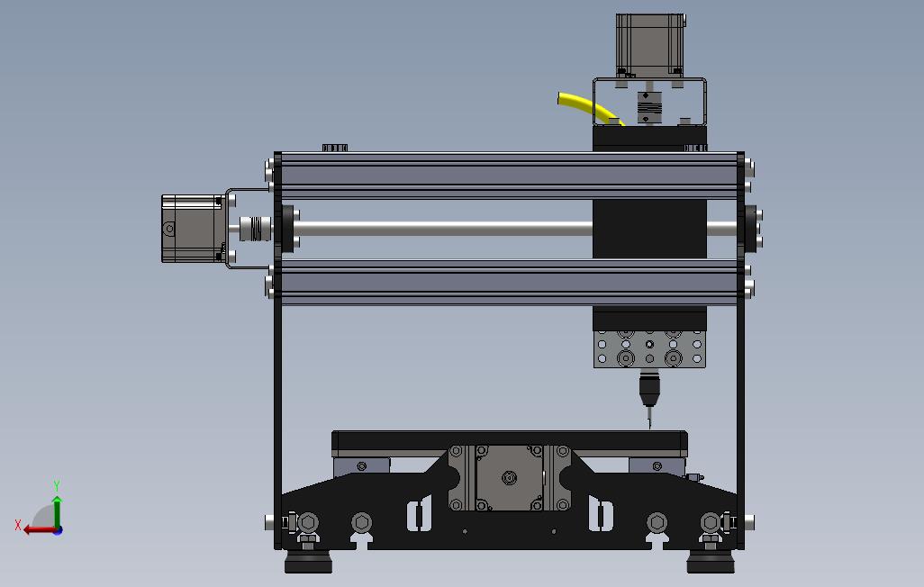 可DIY数控雕刻机的3D模型