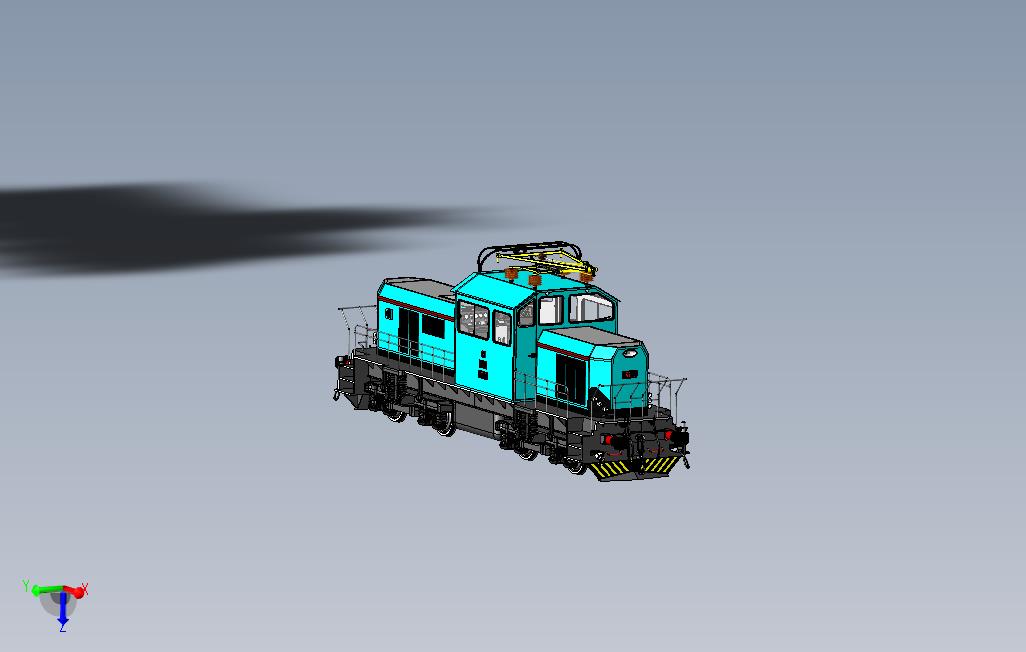 完整电力机车模型、火车头模型