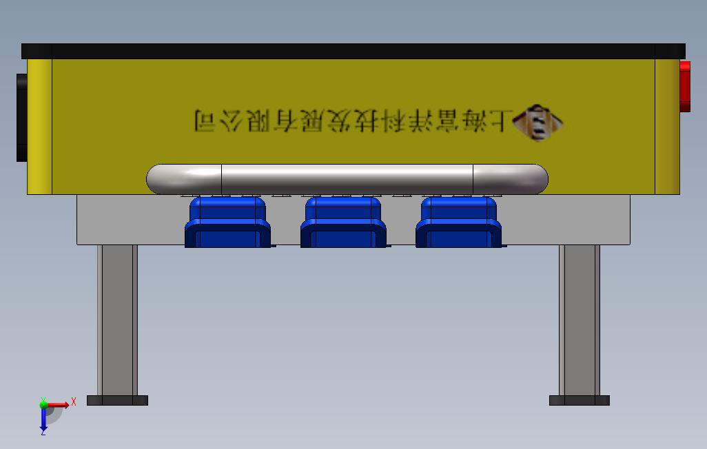 导入式智能型工装车 俯视图