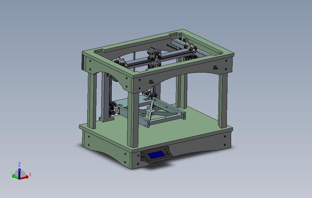 3D打印机（小巧）模型