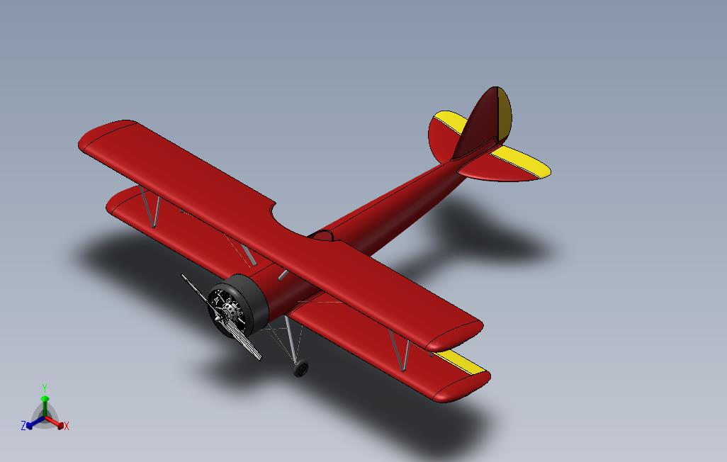 航空滑翔机设计模型