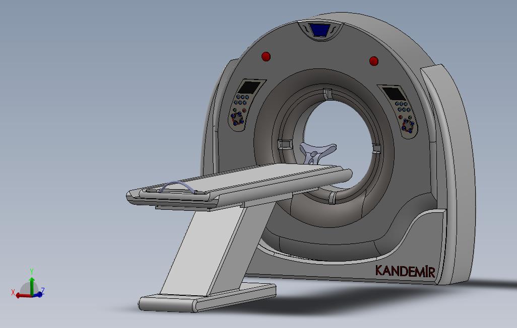 医学CT机_SOLIDWORKS 2013_模型图纸免费下载 – 懒石网