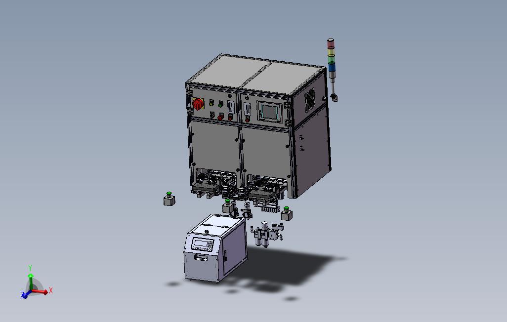 汽车配件锁螺丝高度测量设备