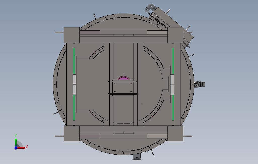 5000风量旋转RTO_SOLIDWORKS 2018_模型图纸下载 – 懒石网