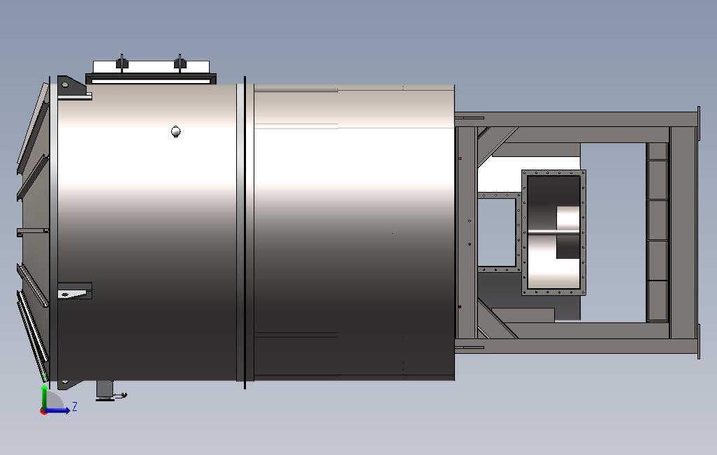 5000风量旋转RTO_SOLIDWORKS 2018_模型图纸下载 – 懒石网