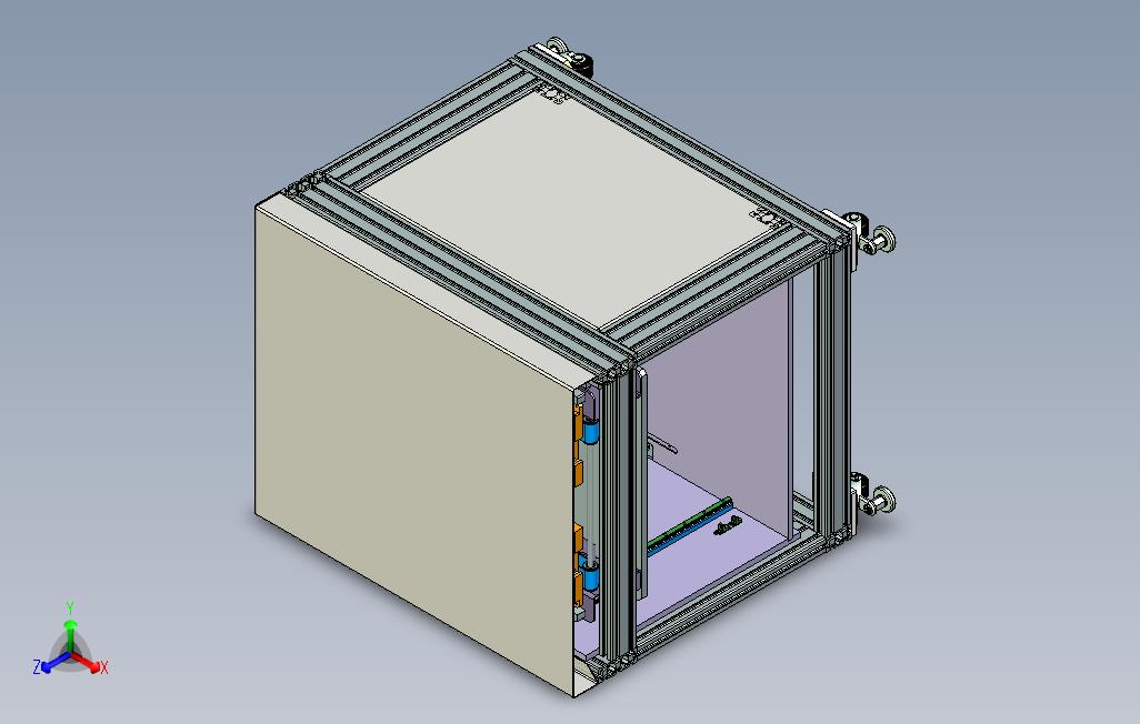 载板升降机3D模型