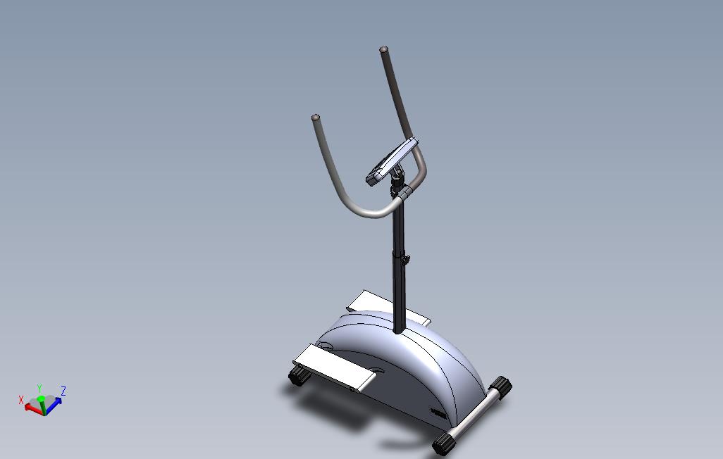 新型跑步机设计（附带SW3D图和工程图）