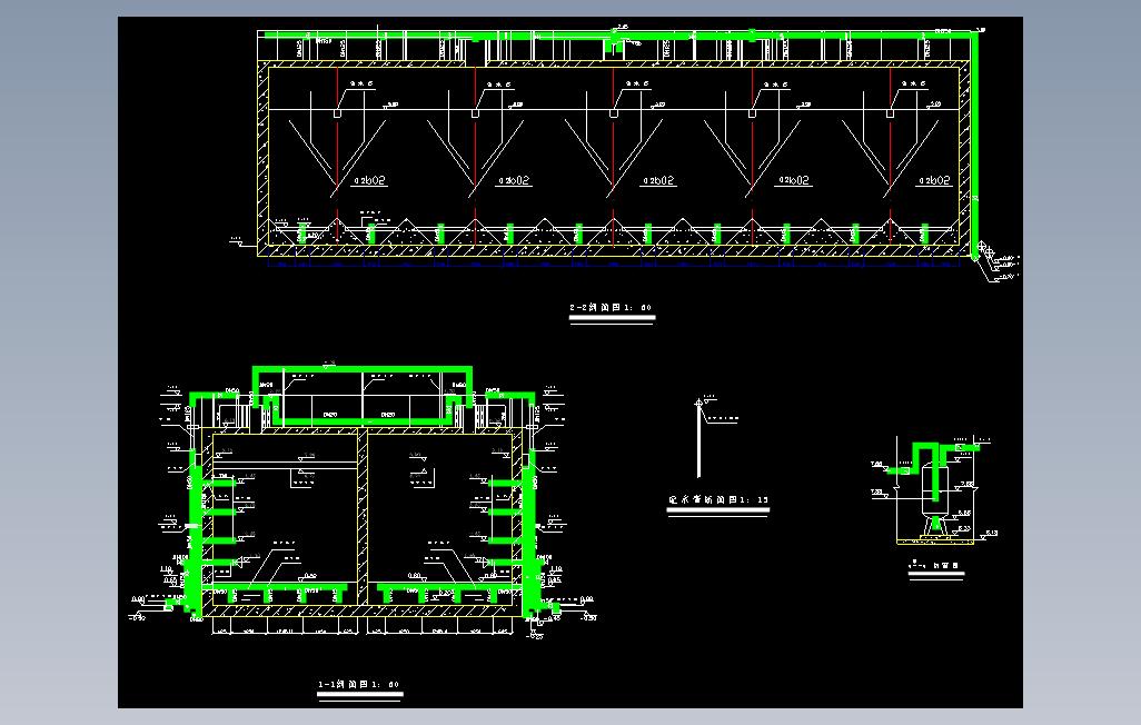 大设计院UASB施工图_AutoCAD_模型图纸免费下载 – 懒石网