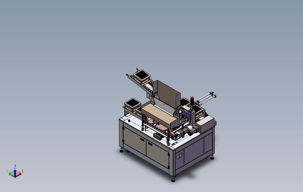 采血管装盘机-包括SolidWorks源文件工程图