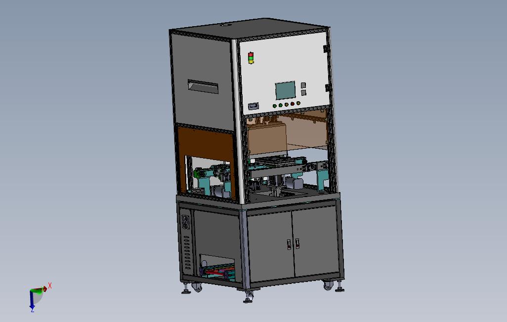 平板电脑自动贴双面胶带机sw14可编辑_SOLIDWORKS 2012_模型图纸免费下载 – 懒石网