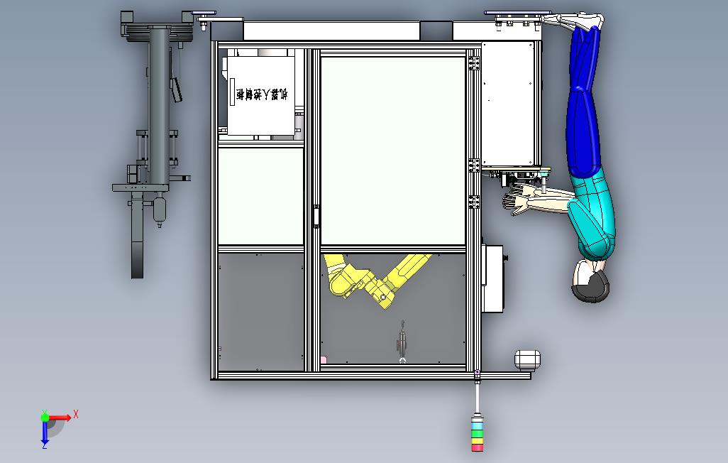 天窗装配线-OFFLINE导轨涂油工位sw16可编辑_SOLIDWORKS 2016_模型图纸免费下载 – 懒石网