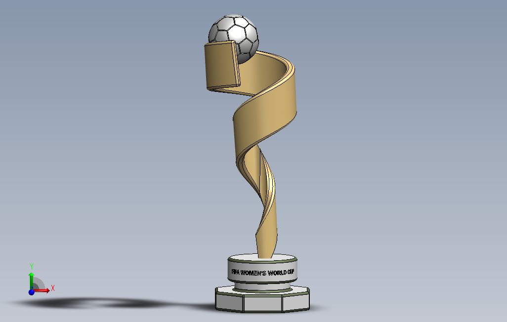 FIFA女足世界杯奖杯