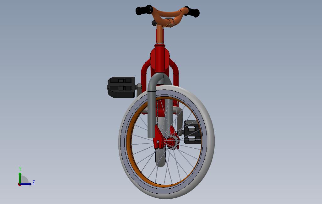 bicycle 左侧视图