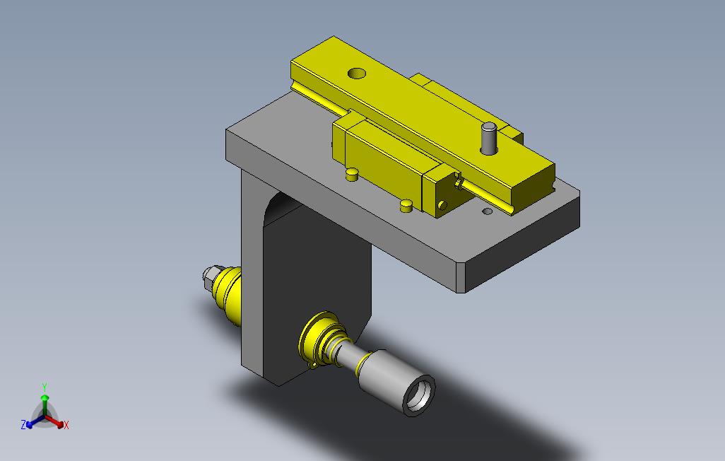 N141--长尺寸工件固定机构