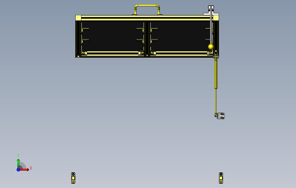 N555--开关门_SOLIDWORKS 2010_模型图纸免费下载 – 懒石网