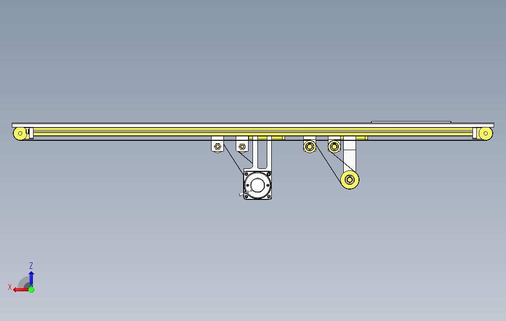 N575--2列平皮带输送机_SOLIDWORKS 2010_模型图纸下载 – 懒石网