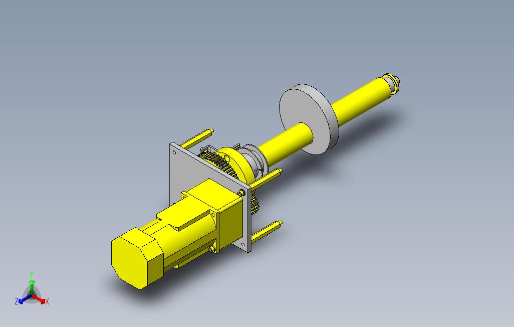 N71--使用工厂型材的移动作业台