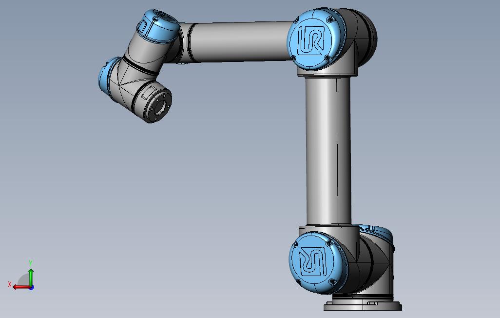 UR5协作机器人__模型图纸下载 – 懒石网
