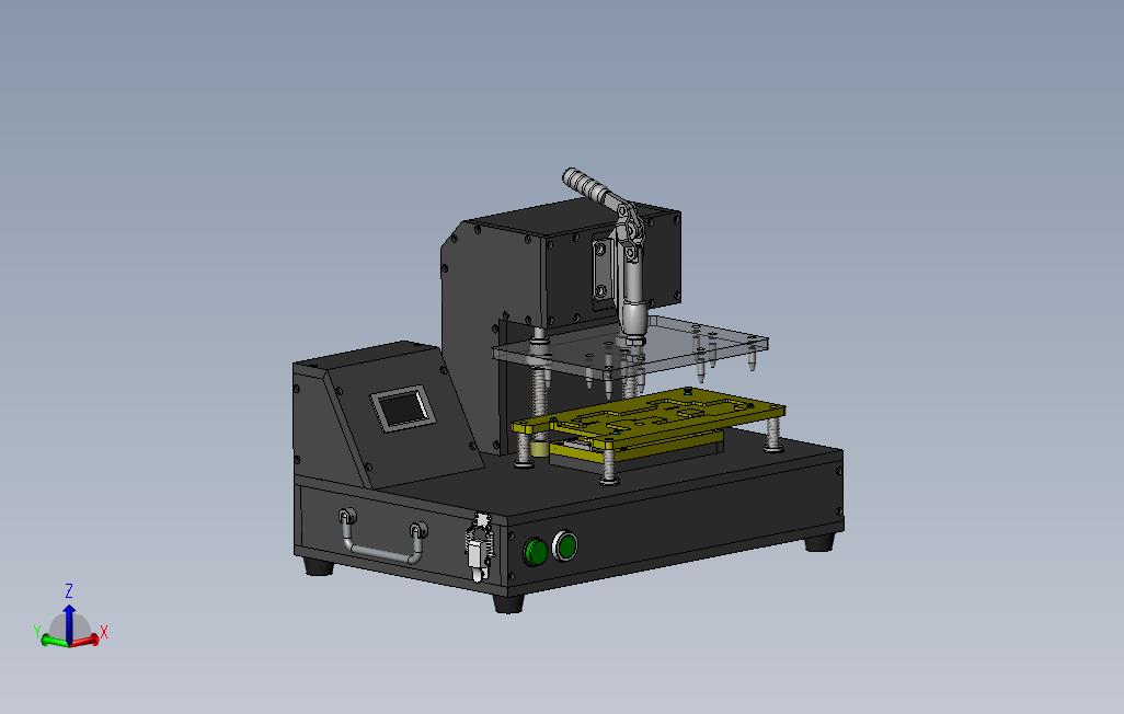 电路板检测与书写程序工装治具